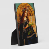 ヴァージンメアリーバイヤンヴァンエイク フォトプラーク (側面)