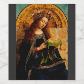 ヴァージンメアリーバイヤンヴァンエイク ワインラベル (シングルラベル)