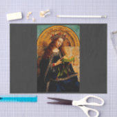 ヴァージンメアリーバイヤンヴァンエイク 薄葉紙 (クラフト)