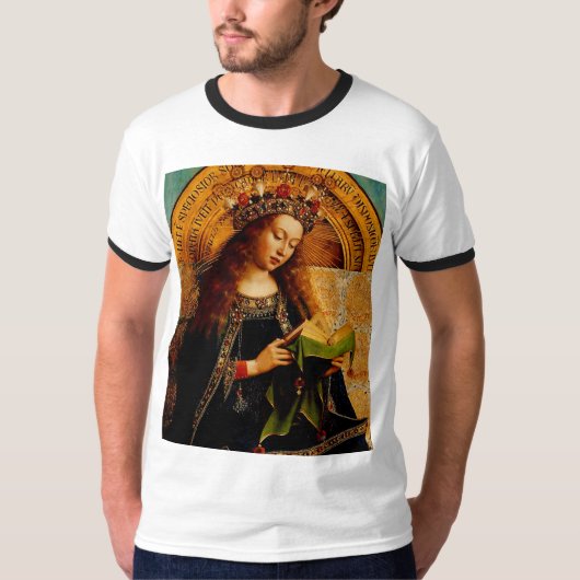 ヴァージンメアリーバイヤンヴァンエイク Tシャツ (正面)