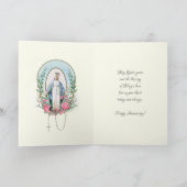 ヴァージンメアリーバラカトリック尼僧宗教生命 シーズンカード (内部)