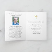 ヴァージンメアリーバラカトリック弔慰謝礼 サンキューカード (内部)