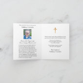 ヴァージンメアリーバラカトリック弔慰謝礼 サンキューカード (内部)