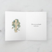 ヴァージンメアリーファーティマの私達の女性の宗教フローラC カード (内部)