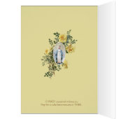 ヴァージンメアリーフローラロザリオ誕生日宗教 (内側 (左))