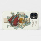 ヴァージンメアリーフローラ宗教的アヴェマリアヴィンテージ Case-Mate iPhoneケース (裏面(横))