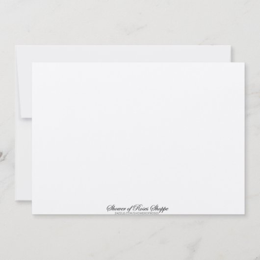 ヴァージンメアリーベビーイエスカトリック祈りの言葉 カード (裏面)