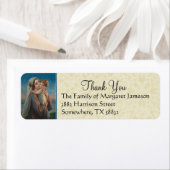 ヴァージンメアリーベビーイエズレース悔やみや弔慰弔意 ラベル (インサイチュ)