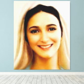 ヴァージンメアリーメジュゴルエ キャンバスプリント (インサイチュ (ウッドフロア))