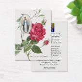 ヴァージンメアリーラテン葬儀祈りの言葉メモリアルカード (デスク)