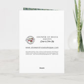 ヴァージンメアリーヴィンテージ宗教的ピンクローズ聖なる書物、 経典 カード (裏面)