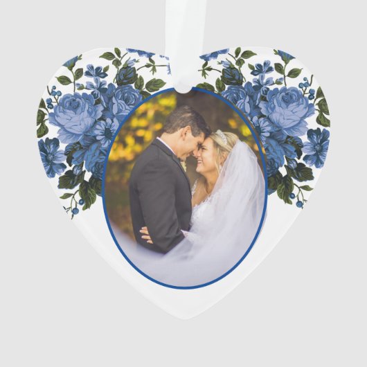 ヴァージンメアリー宗教バラフォトレースオーナメント オーナメント (裏面)