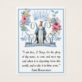 ヴァージンメアリー宗教的カトリックの暗記祈りの言葉