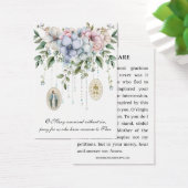 ヴァージンメアリー宗教的カトリックの暗記祈りの言葉 (デスク)