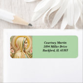 ヴァージンメアリー差出人住所ラベル ラベル (インサイチュ)