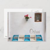 ヴァージンメアリー通り祭壇オストニ文字はがき ポストカード (正面/裏面)