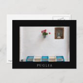 ヴァージンメアリー通り祭壇 – プリア黒葉書 ポストカード (正面/裏面)