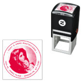 ヴァージンメアリー&イエズクリスマス差出人住所 セルフインキングスタンプ (インサイチュ)