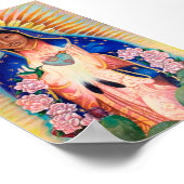 ヴァージンメアリー – グアダルーペの私たちの女性ポスタープリント ポスター (角)