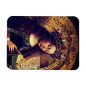 ヴァージンメアリー – ゲント・アルタルピーチbyヤン・ヴァン・アイク マグネット (横)