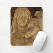 ヴァージンメアリー&ベビーイエズス像 マウスパッド (マウス)