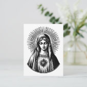 ヴァージンメアリー ポストカード (スタンド正面)