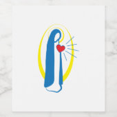 ヴァージンメアリー ワインラベル (シングルラベル)