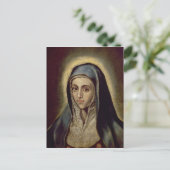 ヴァージンメアリー, c.1594-1604 ポストカード (スタンド正面)