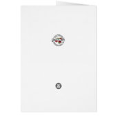 ヴァージンメアリ宗教カトリックのミサ提供カード (裏面)