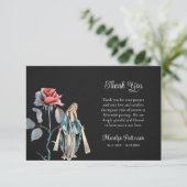 ヴァージンメアリ独身のバラローマカトリック葬儀 サンキューカード (スタンド正面)