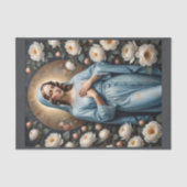 ヴァージンメアリ祈ーに花 薄葉紙 (正面)