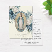 ヴァージンメアリ結婚カソリック祈りの言葉カード (デスク)