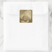 ヴァージンメアリ賛美ーの受胎告知 スクエアシール (バッグ)