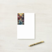 ヴァージンメアリ賛美ーステンドグラスの戴冠式 ポストイット (デスク上)