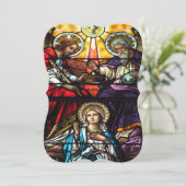 ヴァージンメアリ賛美ーステンドグラスの戴冠式 招待状 (スタンド正面)