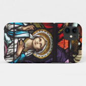ヴァージンメアリ賛美ーステンドグラスの戴冠式 Case-Mate iPhoneケース (裏面(横))
