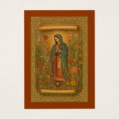 ヴァージンメキシコグアダルーペスペインの葬儀祈りの言葉 (正面)