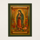 ヴァージンメキシコグアダルーペスペインの葬儀祈りの言葉 (正面)