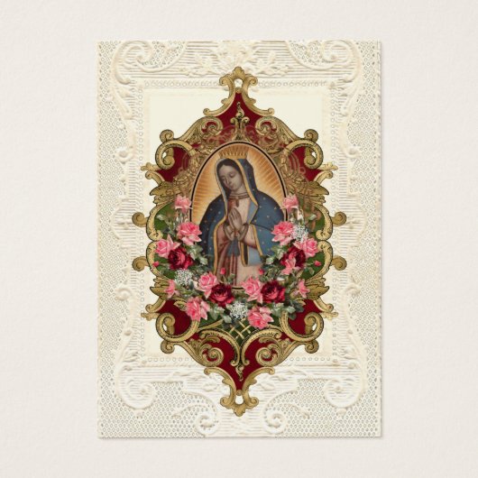 ヴァージンメキシコグアダルーペスペインの葬儀祈りの言葉 (正面)