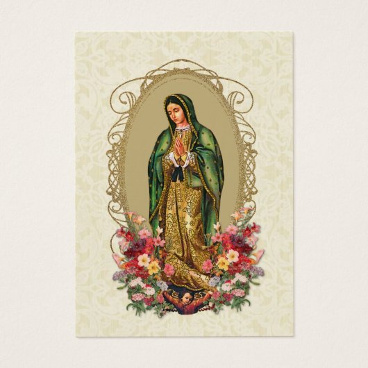 ヴァージンメキシコグアダルーペスペインの葬儀祈りの言葉 (正面)
