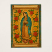 ヴァージンメキシコグアダルーペスペインの葬儀祈りの言葉 (正面)