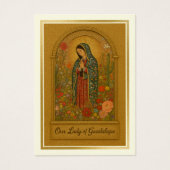 ヴァージンメキシコグアダルーペスペインの葬儀祈りの言葉 (正面)