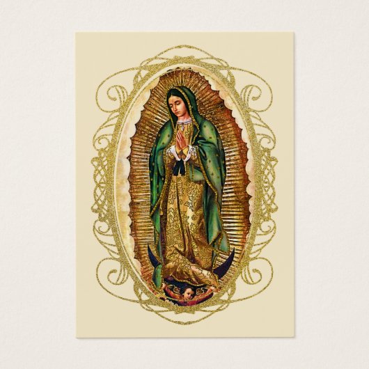 ヴァージンメキシコグアダルーペスペインの葬儀祈りの言葉 (正面)