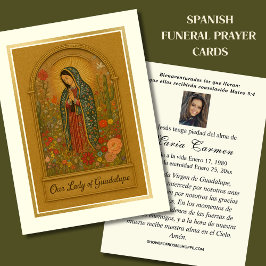 ヴァージンメキシコグアダルーペスペインの葬儀祈りの言葉