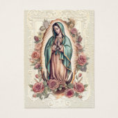 ヴァージンメキシコグアダルーペスペインの葬儀祈りの言葉 (正面)