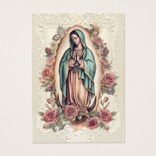 ヴァージンメキシコグアダルーペスペインの葬儀祈りの言葉 (正面)