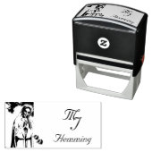 ヴァージンメリモノグラムのー セルフインキングスタンプ (インサイチュ)