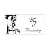 ヴァージンメリモノグラムのー セルフインキングスタンプ (デザイン)