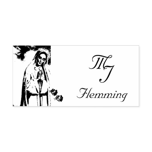 ヴァージンメリモノグラムのー セルフインキングスタンプ (デザイン)