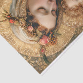 ヴァージンメリーアンドベビーイエズス1デクページ紙 薄葉紙 (詳細)